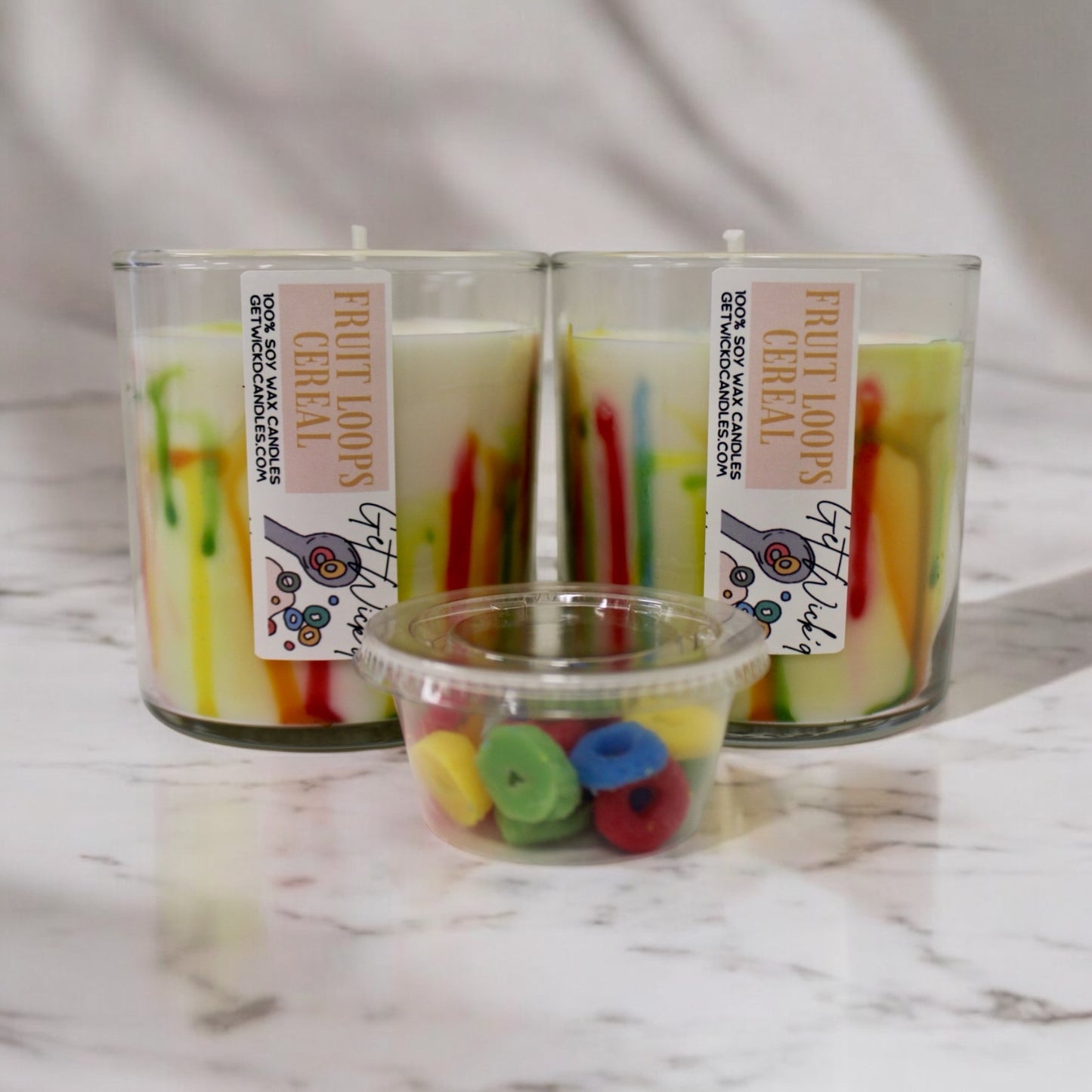 Fruit Loops Candle