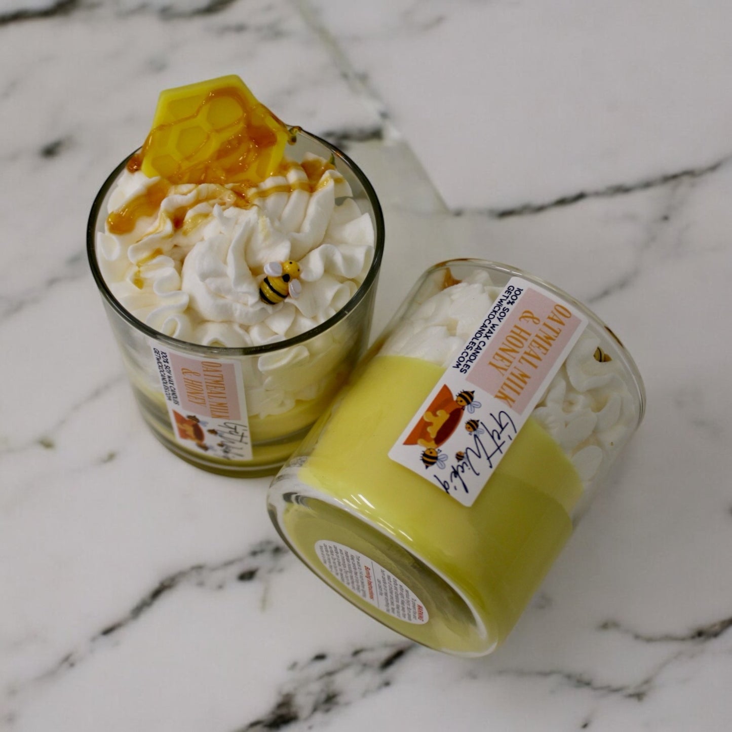Honey Bee Hive Candle