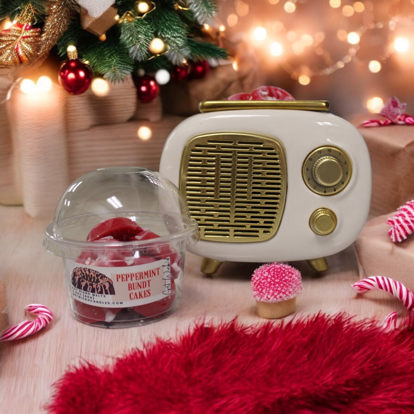 Peppermint Bundt Cakes Wax Melts