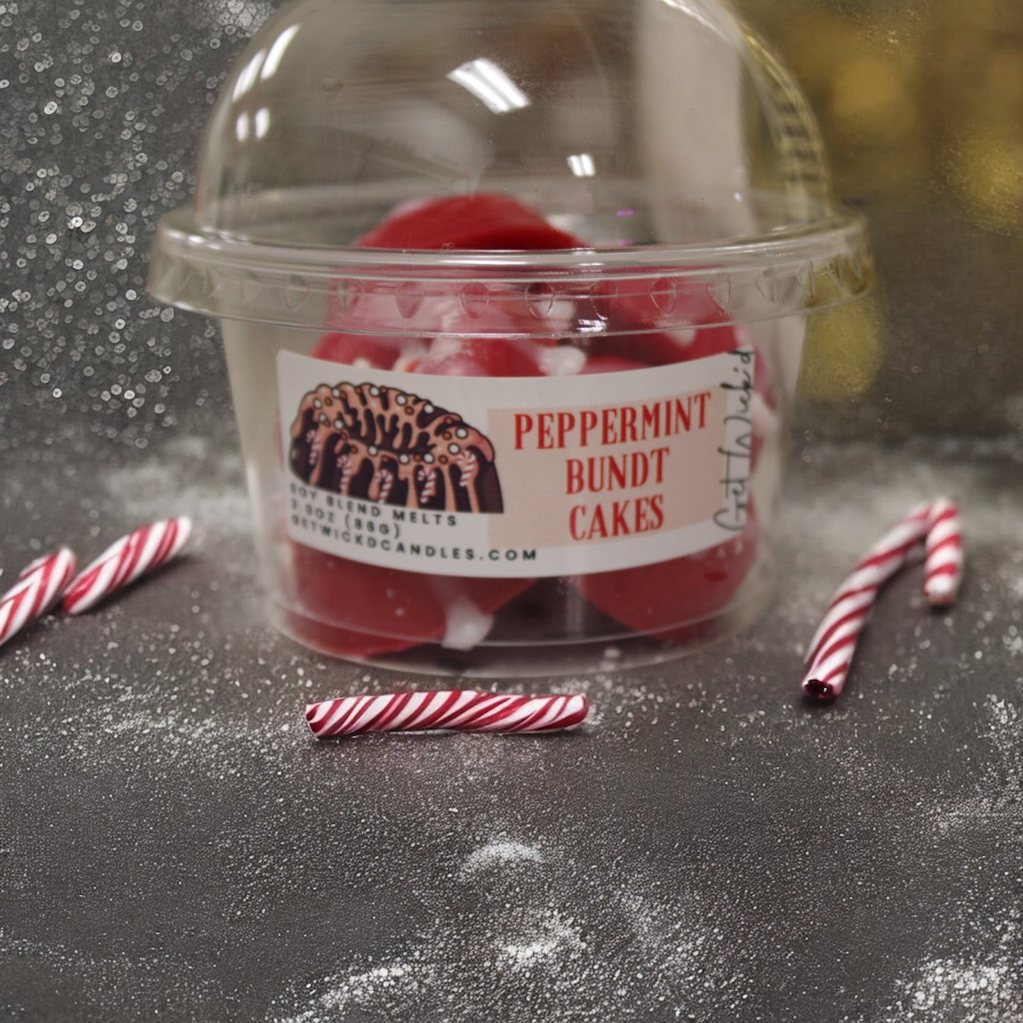 Peppermint Bundt Cakes Wax Melts