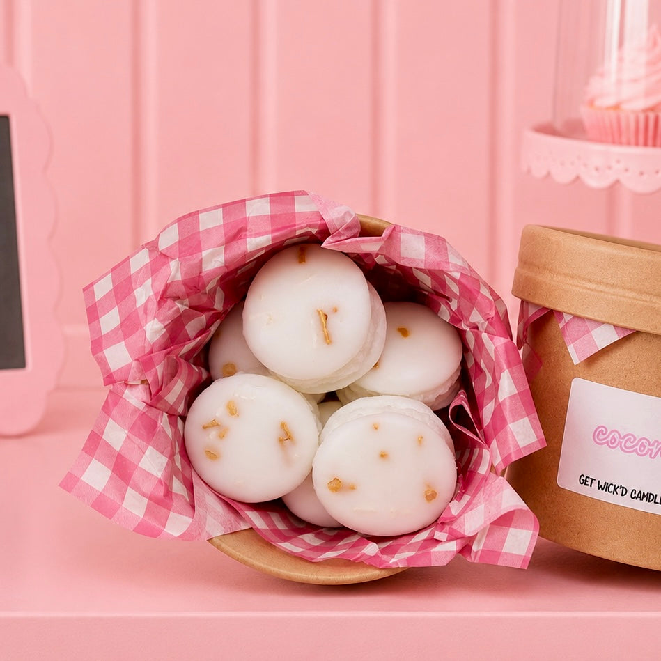 Coconut Macaron Wax Melts
