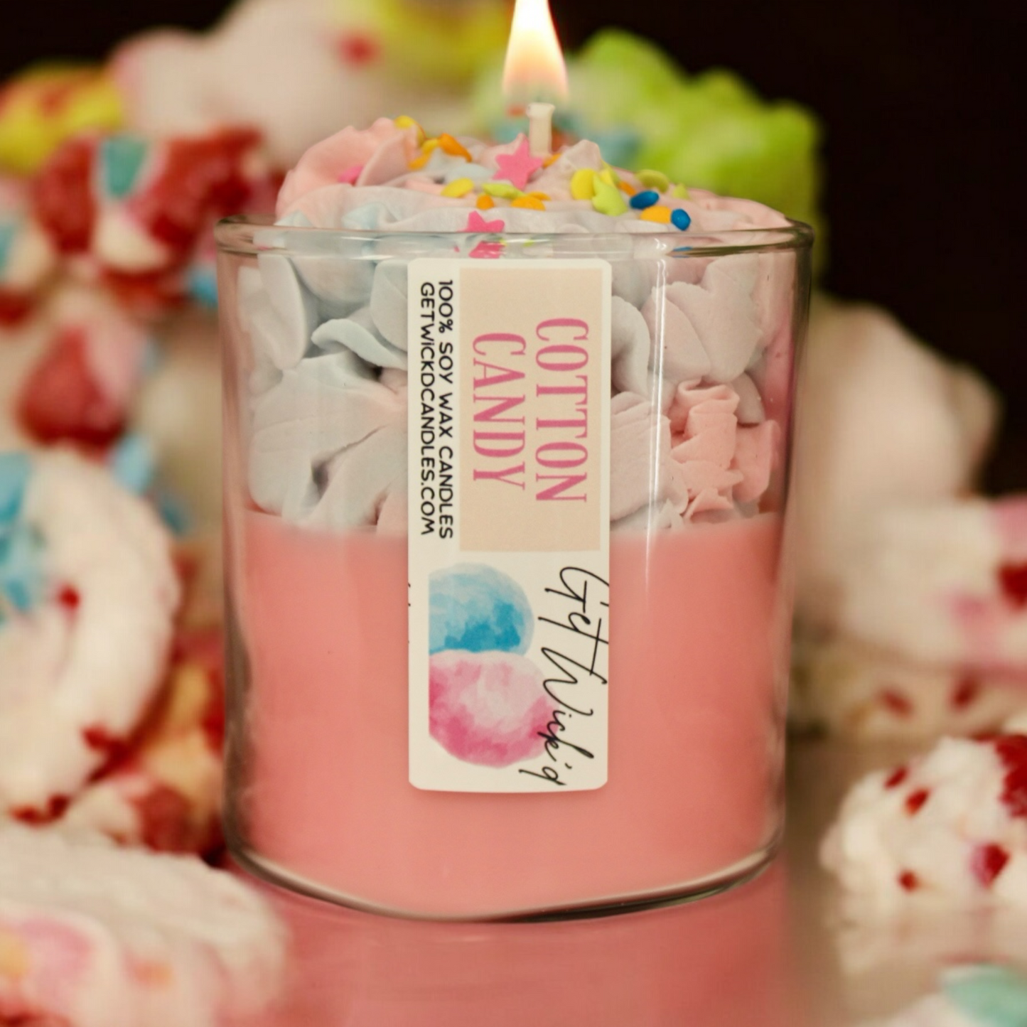 Cotton Candy Candle