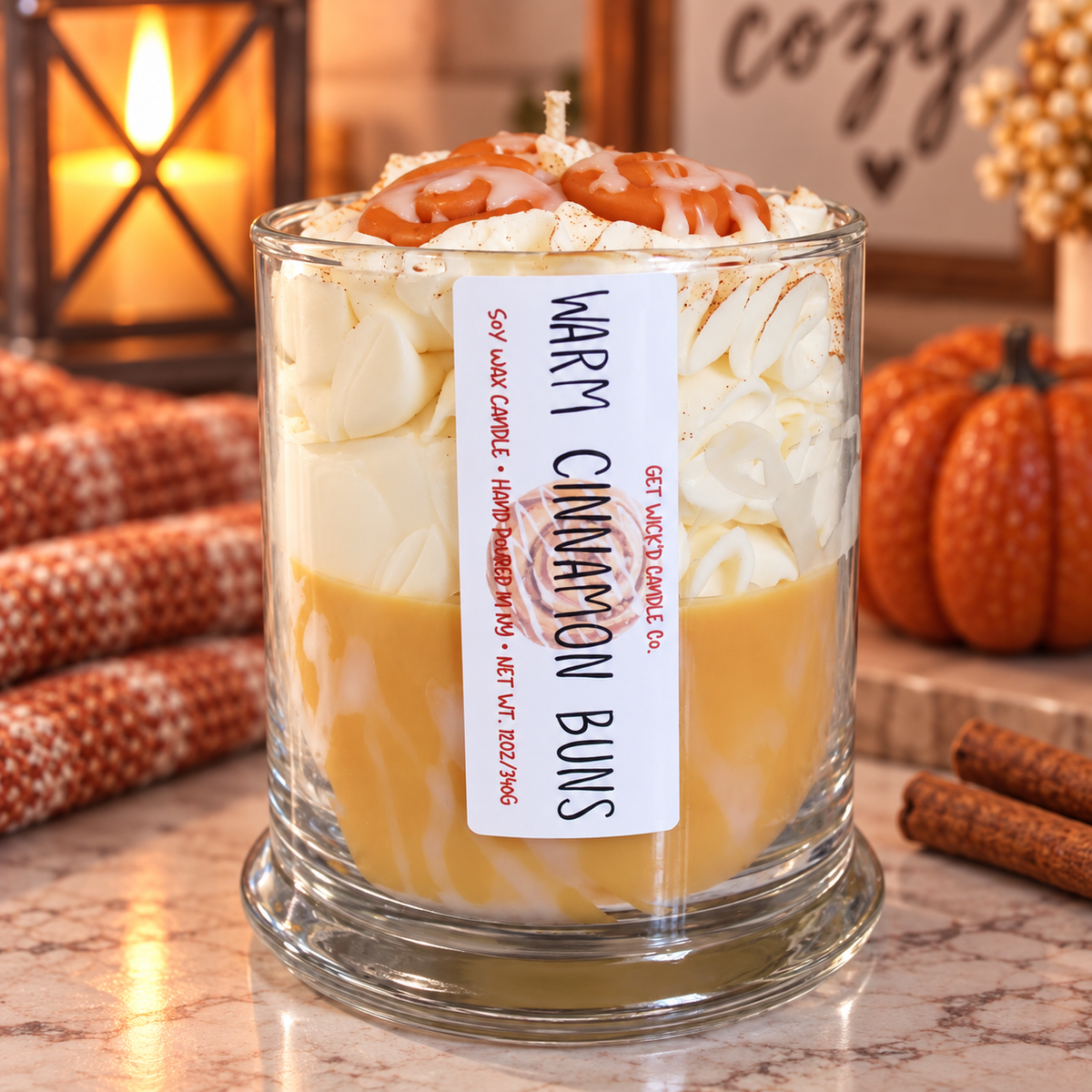 Warm Cinnabuns Candle