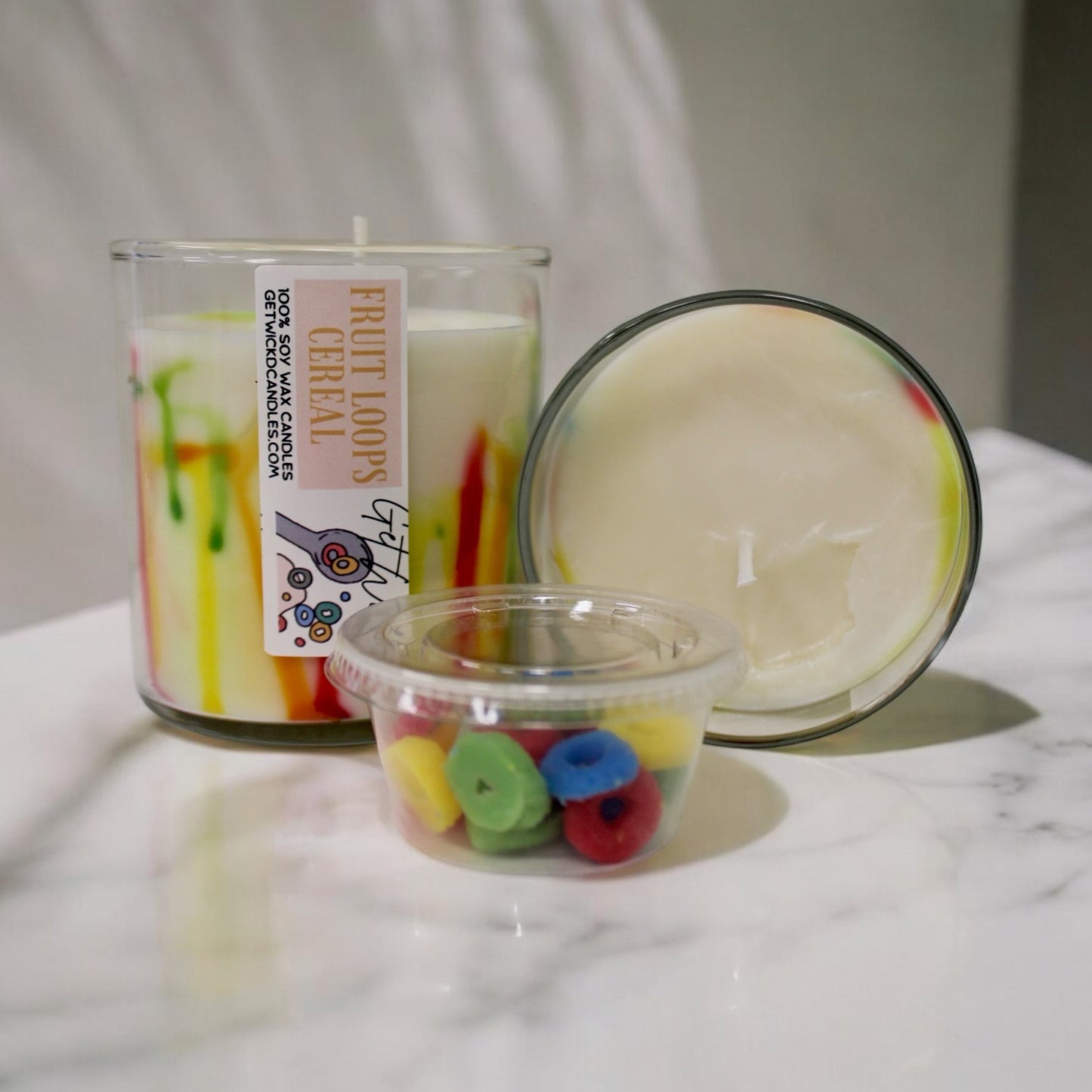 Fruit Loops Candle