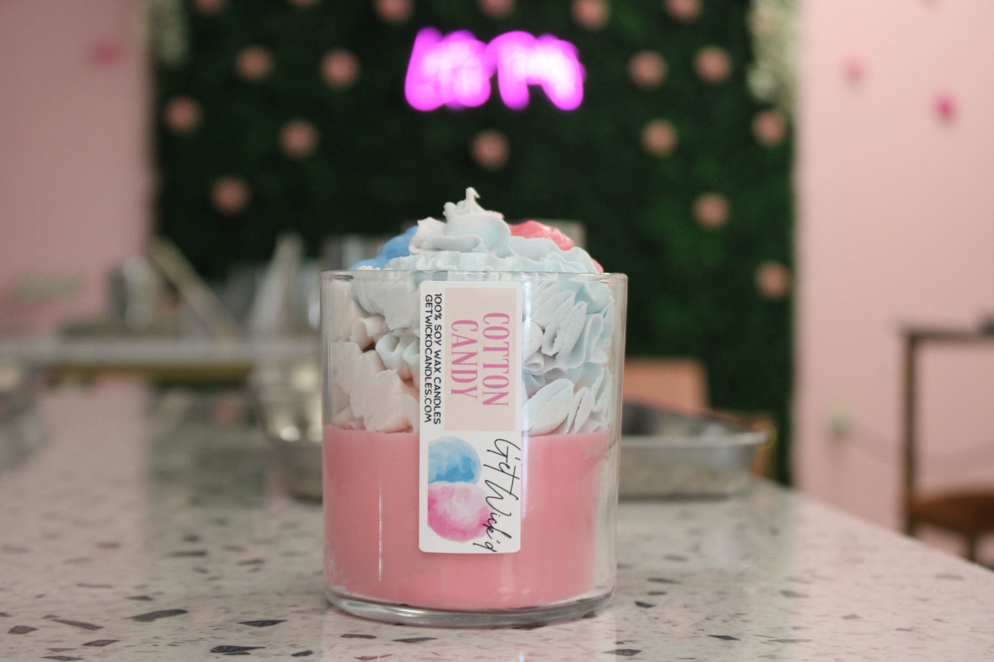 Cotton Candy Candle