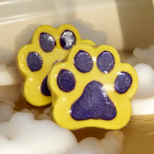 Paw Print Bath Bomb