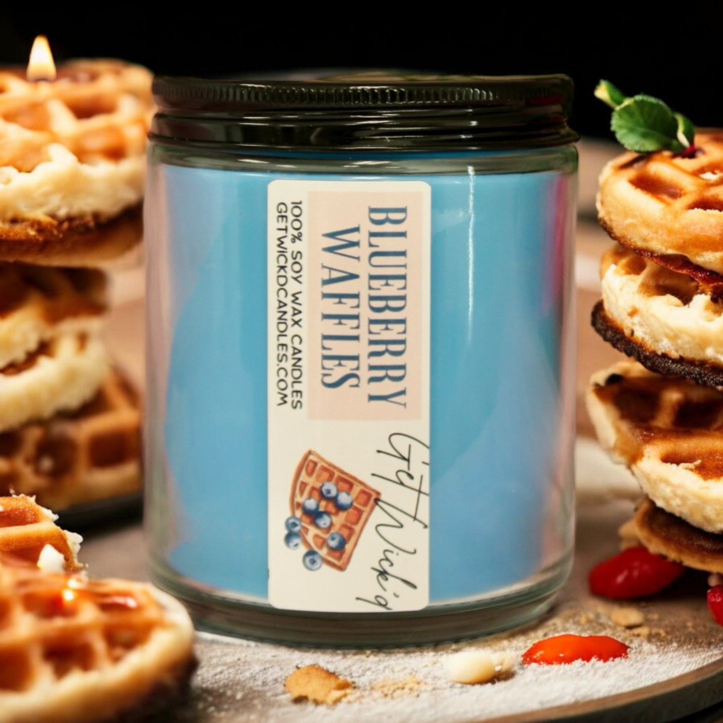 Blueberry Waffles Candle