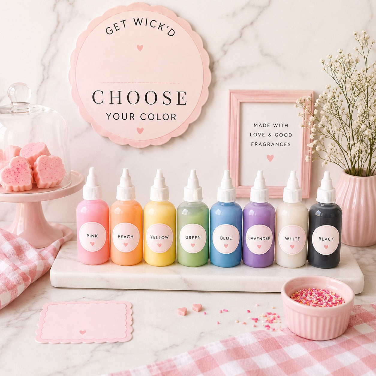 Colors, Sprinkles & Glitter!