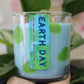 Earth Day Candle