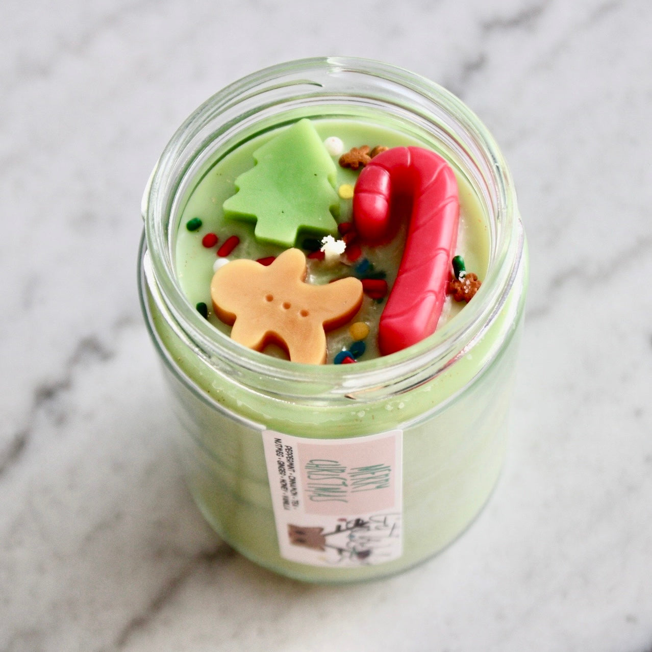 Merry Christmas Candle